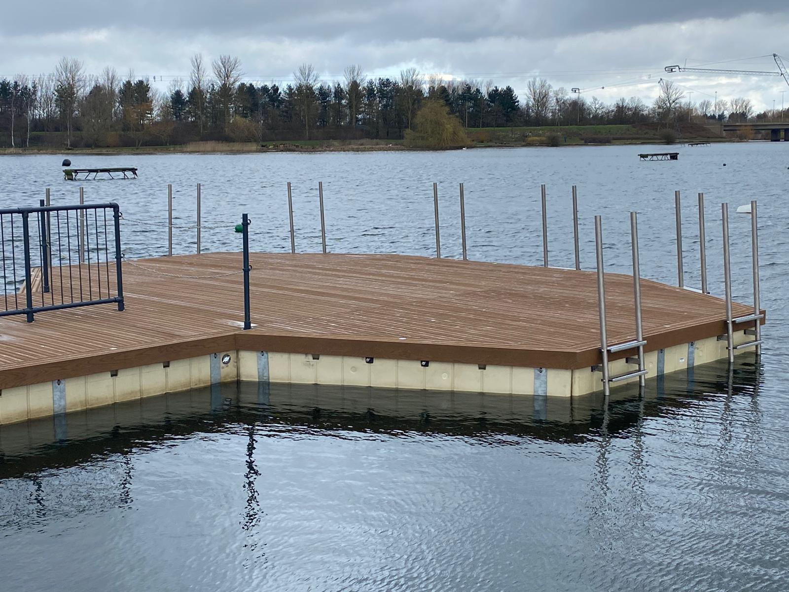EZ Dock modular pontoon system