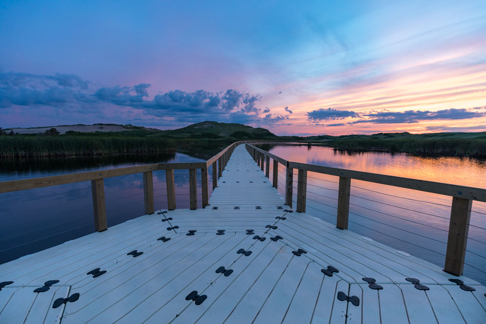EZ Dock modular floating pontoon system in use